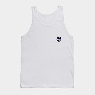 Black Cat Witch Familiar 🔮 Tank Top